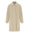 Harris Wharf London Sand Scuba Coat In Neutrals