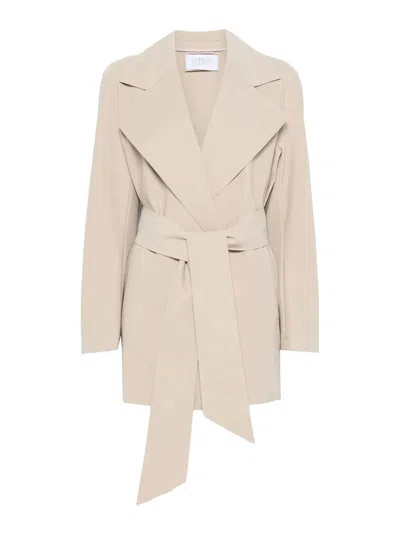 Harris Wharf London Short Trench With Belt