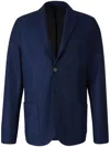Harris Wharf London Single-breasted Blazer In Blue