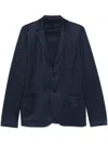 Harris Wharf London Single-breasted Blazer In Blue