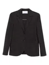 Harris Wharf London Single-breasted Blazer In Brown