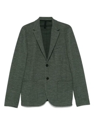 Harris Wharf London Single-breasted Blazer In Green