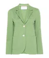 Harris Wharf London Single-breasted Blazer In Green