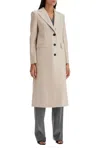 Harris Wharf London Single Breasted Coat In Pressed Wool