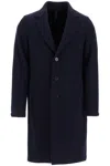 Harris Wharf London Single Breasted Wool Coat In Boiled In Multicolor