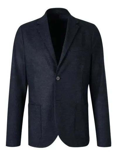 HARRIS WHARF LONDON SINGLE-BUTTON PATCH-POCKET BLAZER