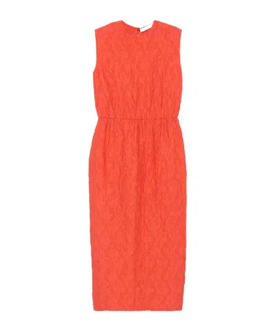 HARRIS WHARF LONDON SLEEVELESS DRESS