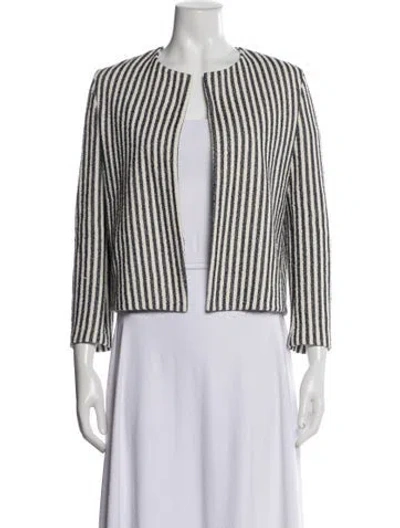 Pre-owned Harris Wharf London Striped Jacket In Multi