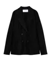 Harris Wharf London Tailored Wool Blazer In Black