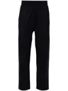 Harris Wharf London Tapered Track Pants In Blue