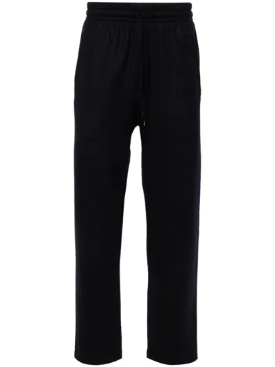 Harris Wharf London Tapered Track Pants In Blue