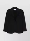 Harris Wharf London Textured Cotton Blend Blazer Jacket