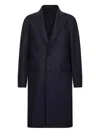 Harris Wharf London Three-button Coat In Blue