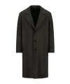 Harris Wharf London Three-button Wool Coat In Black