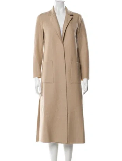 Pre-owned Harris Wharf London Trench Coat In Neutral