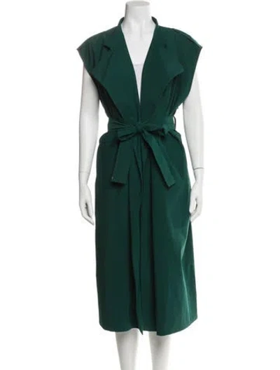 Pre-owned Harris Wharf London Vest W/ Tags In Green