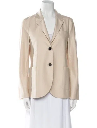 Pre-owned Harris Wharf London Virgin Wool Blazer W/ Tags In Neutral