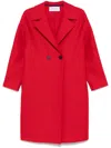 Harris Wharf London Virgin Wool Jacket In Red
