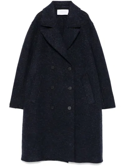 Harris Wharf London Virgin-wool Sailor Coat In Blue