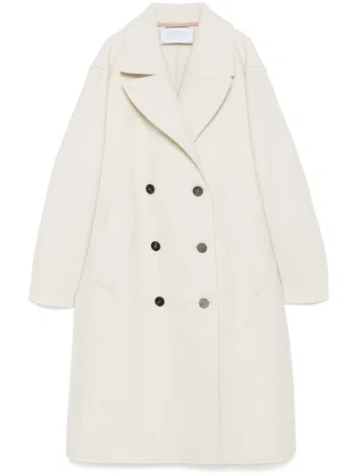 Harris Wharf London Virgin-wool Sailor Coat In White