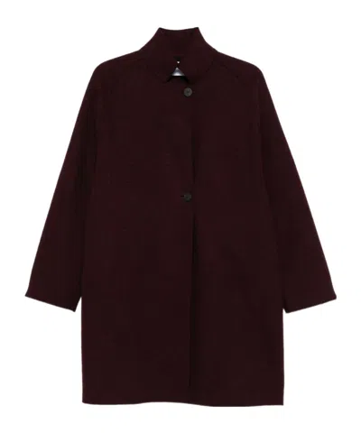 HARRIS WHARF LONDON VIRGIN-WOOL SINGLE-BREASTED COAT