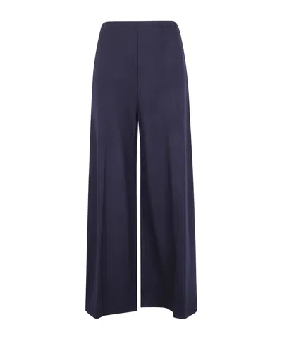 HARRIS WHARF LONDON WIDE-LEG WOOL TROUSERS