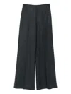 Harris Wharf London Wide-leg Wool Trousers In Multi