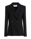 Harris Wharf London Notched-collar Double-breasted Jacket In Black