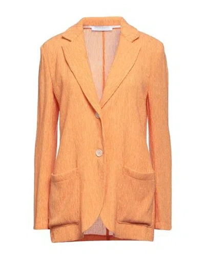 Harris Wharf London Woman Blazer Mandarin Size 6 Lyocell, Polyester, Elastane
