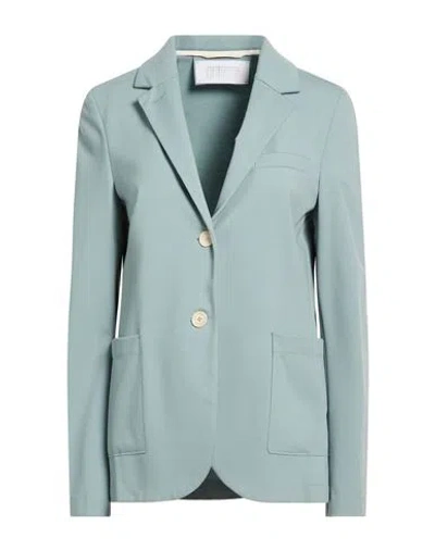 Harris Wharf London Woman Blazer Sage Green Size 6 Viscose, Polyamide, Elastane