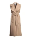 Harris Wharf London Woman Coat Beige Size 12 Virgin Wool In Beige