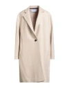 Harris Wharf London Woman Coat Beige Size 6 Virgin Wool In Neutral