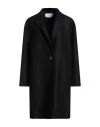 Harris Wharf London Woman Coat Black Size 8 Virgin Wool In Black
