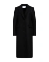 Harris Wharf London Woman Coat Black Size 8 Virgin Wool