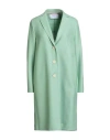 Harris Wharf London Woman Coat Light Green Size 6 Virgin Wool
