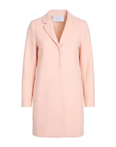 Harris Wharf London Woman Coat Light Pink Size 6 Virgin Wool
