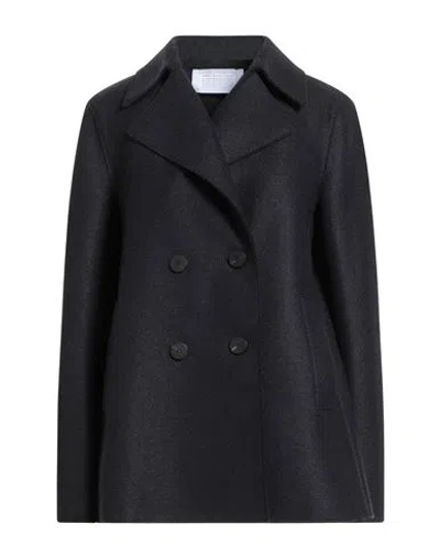 Harris Wharf London Woman Coat Navy Size 10 Virgin Wool