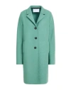 Harris Wharf London Woman Coat Sage Green Size 8 Virgin Wool
