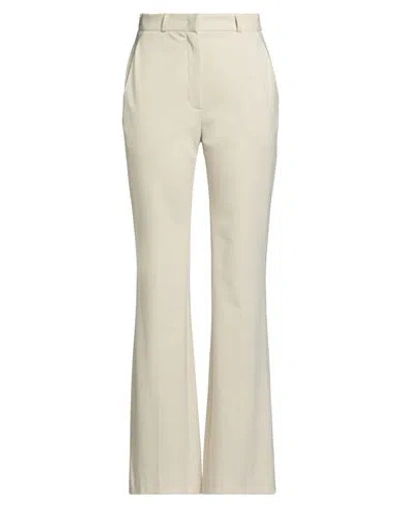 Harris Wharf London Woman Pants Beige Size 6 Viscose, Polyamide, Elastane In Nude
