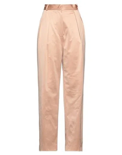 Harris Wharf London Woman Pants Blush Size 6 Polyester In Pink