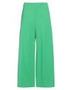 Harris Wharf London Woman Pants Green Size 8 Polyester, Elastane