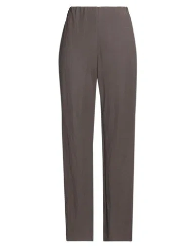 Harris Wharf London Woman Pants Lead Size 12 Viscose, Polyamide In Grey