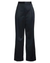 Harris Wharf London Woman Pants Midnight Blue Size 8 Polyester