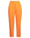 Harris Wharf London Woman Pants Orange Size 8 Viscose, Polyamide, Elastane