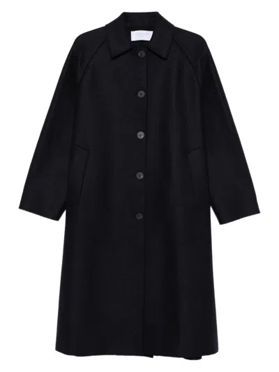 HARRIS WHARF LONDON WOMEN'S COATS BLUE