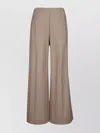 Harris Wharf London Women Flared Trousers Rayon