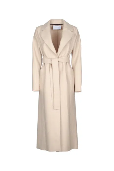 HARRIS WHARF LONDON HARRIS WHARF LONDON WOMEN LONG MAXI COAT PRESSED WOOL