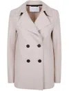 Harris Wharf London Women Peacoat Pressed Wool In Neutral
