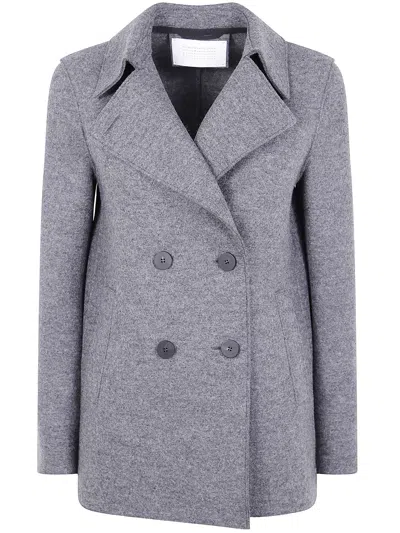 HARRIS WHARF LONDON HARRIS WHARF LONDON WOMEN PEACOAT PRESSED WOOL