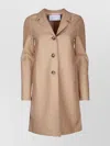 Harris Wharf London Women Pressed Wool Longline Boxy Coat